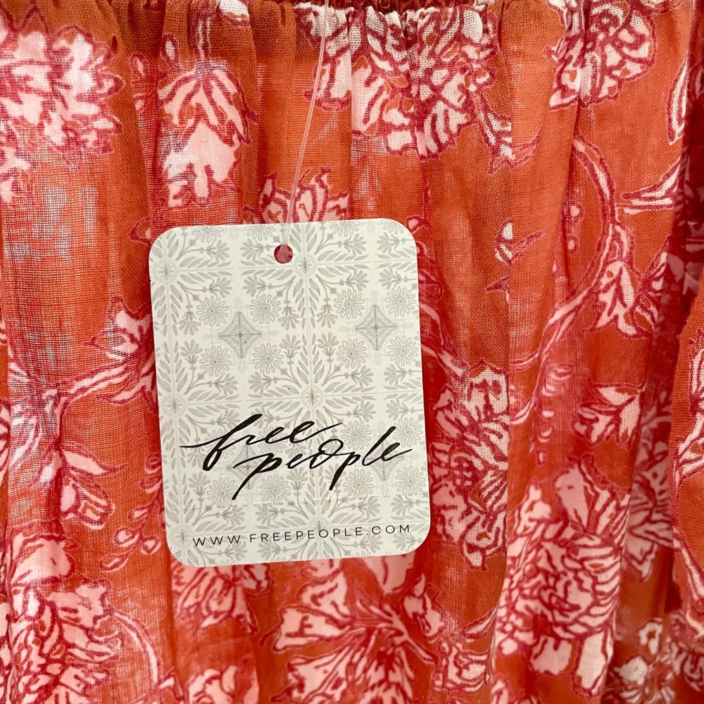 Free People Bonita Printed Midi Dress